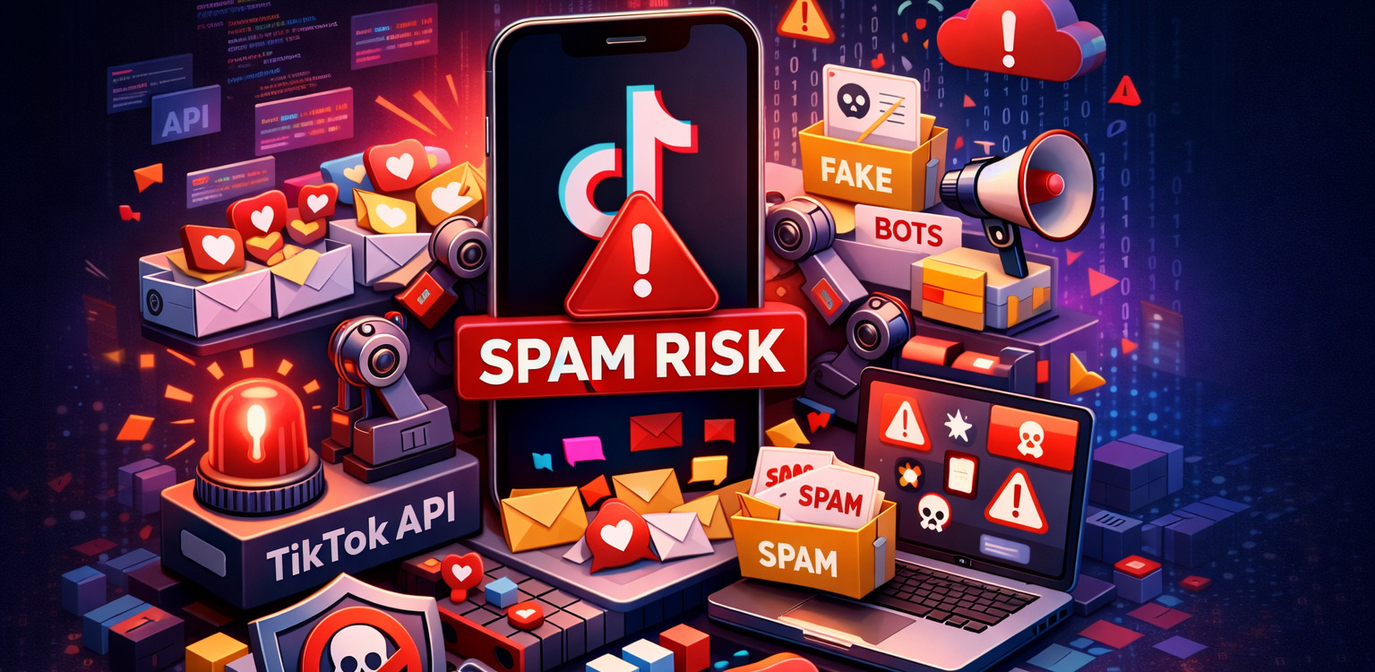 "Spam Risk" pada Tiktok API Content Posting